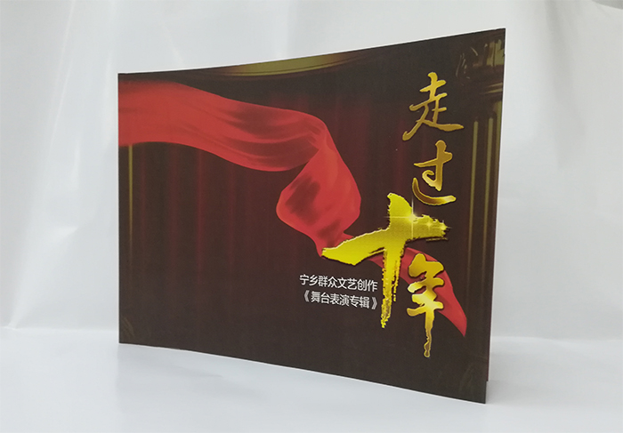 走過十年周年紀念畫冊印刷內(nèi)容頁圖1